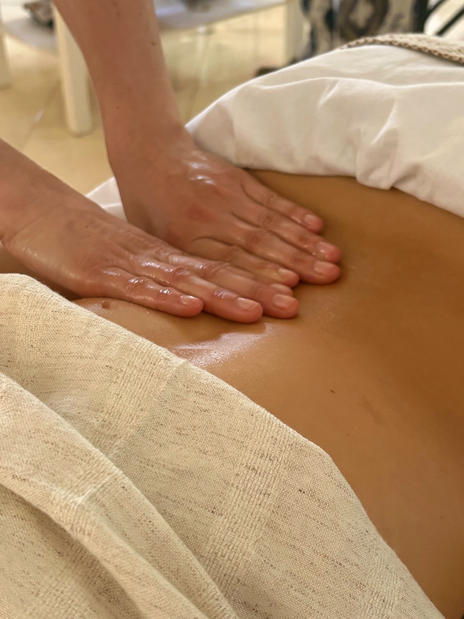 Somatic session during the retreat
